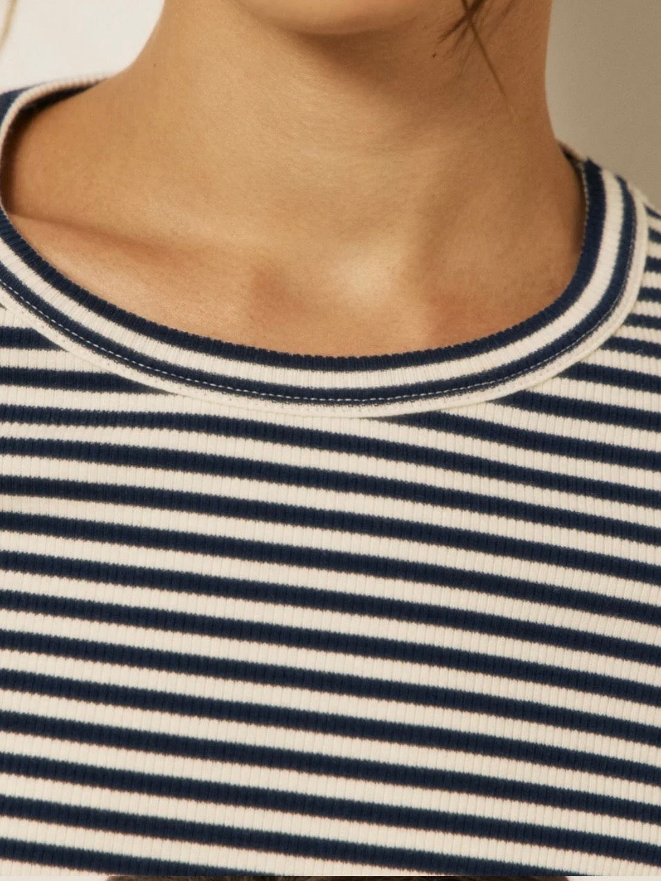 Hartford Taurua T-Shirt Navy Blue
