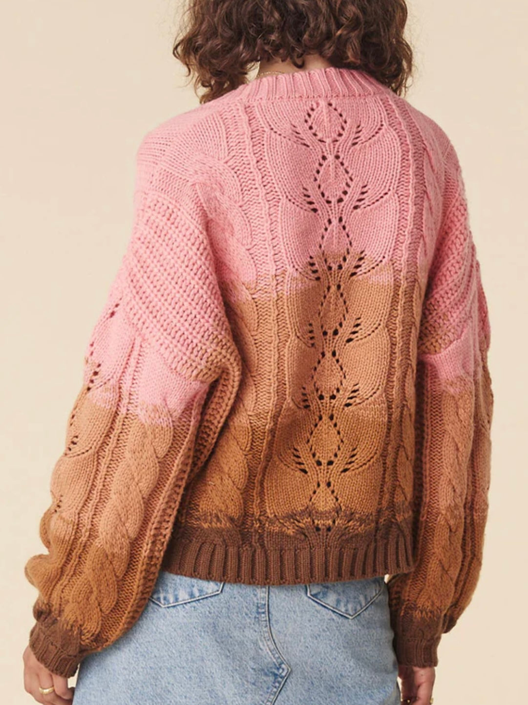 SPELL Midsummers Dream Knit Cardigan in Neapolitan
