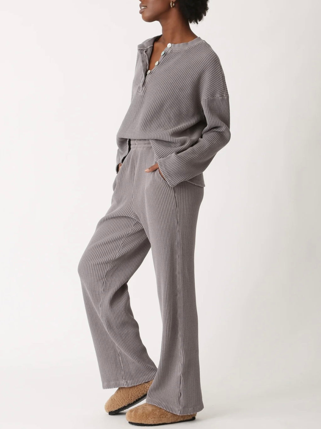 Electric & Rose Tanner Thermal Pant in Umber