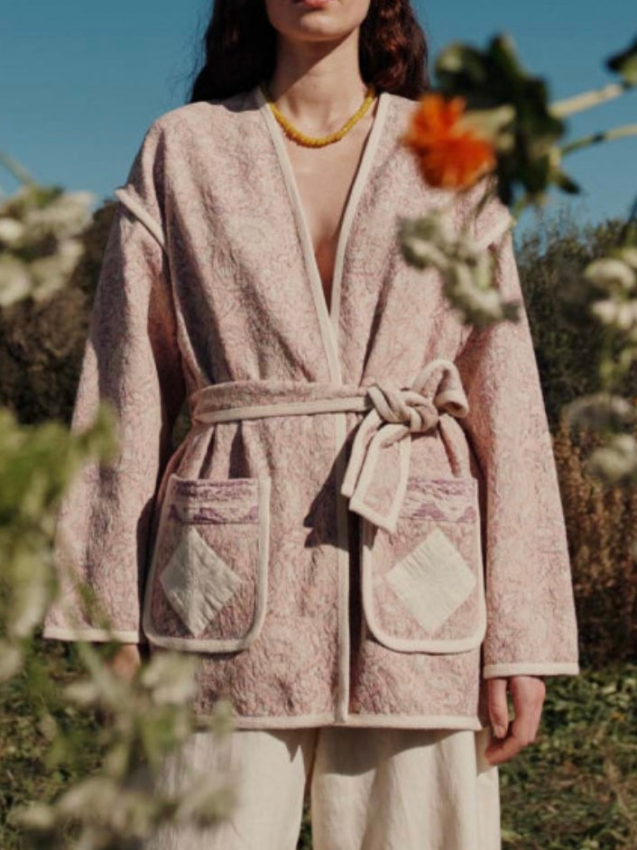 Louise Misha Marceau Jacket Pink Daisy Garden