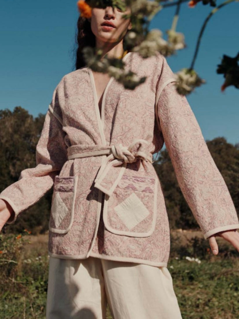Louise Misha Marceau Jacket Pink Daisy Garden
