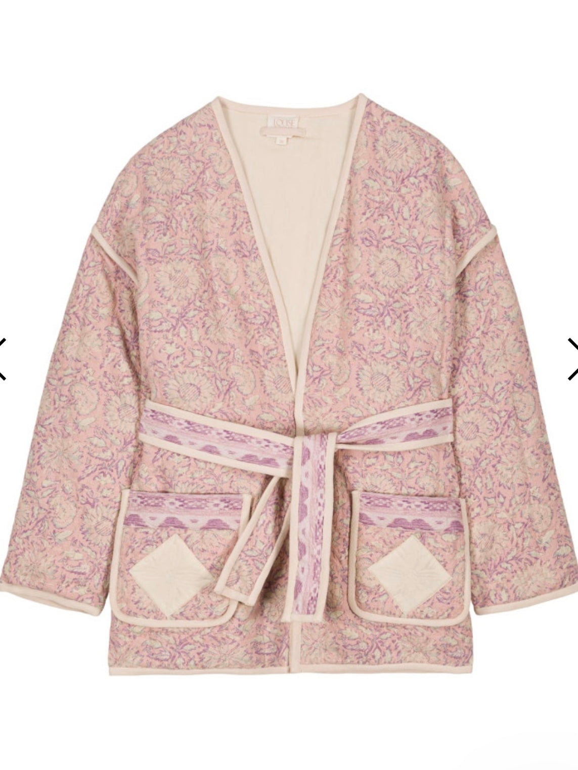 Louise Misha Marceau Jacket Pink Daisy Garden