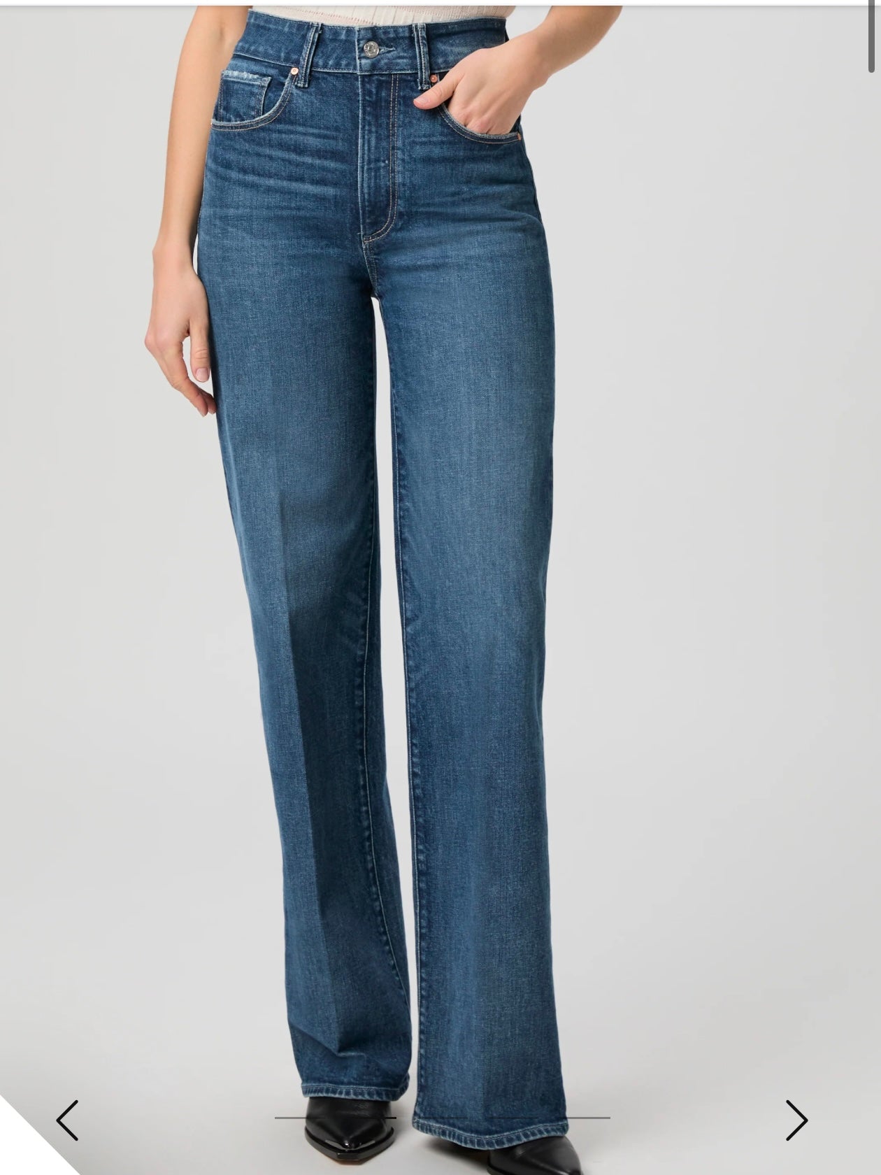 Paige Sasha 32" Wide Leg Jean
