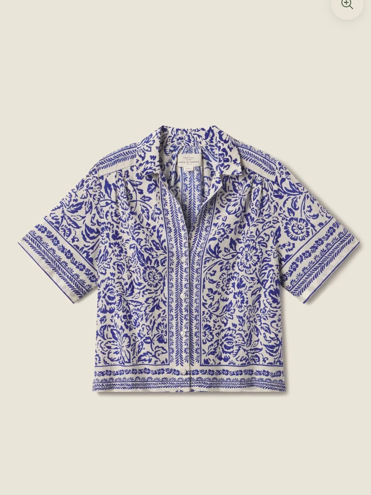 Trovata Helene Blouse Hydra Border