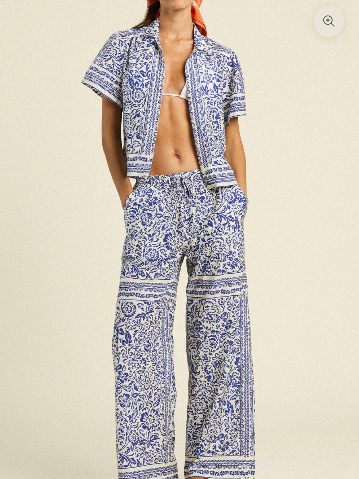 Trovata Helene Blouse Hydra Border