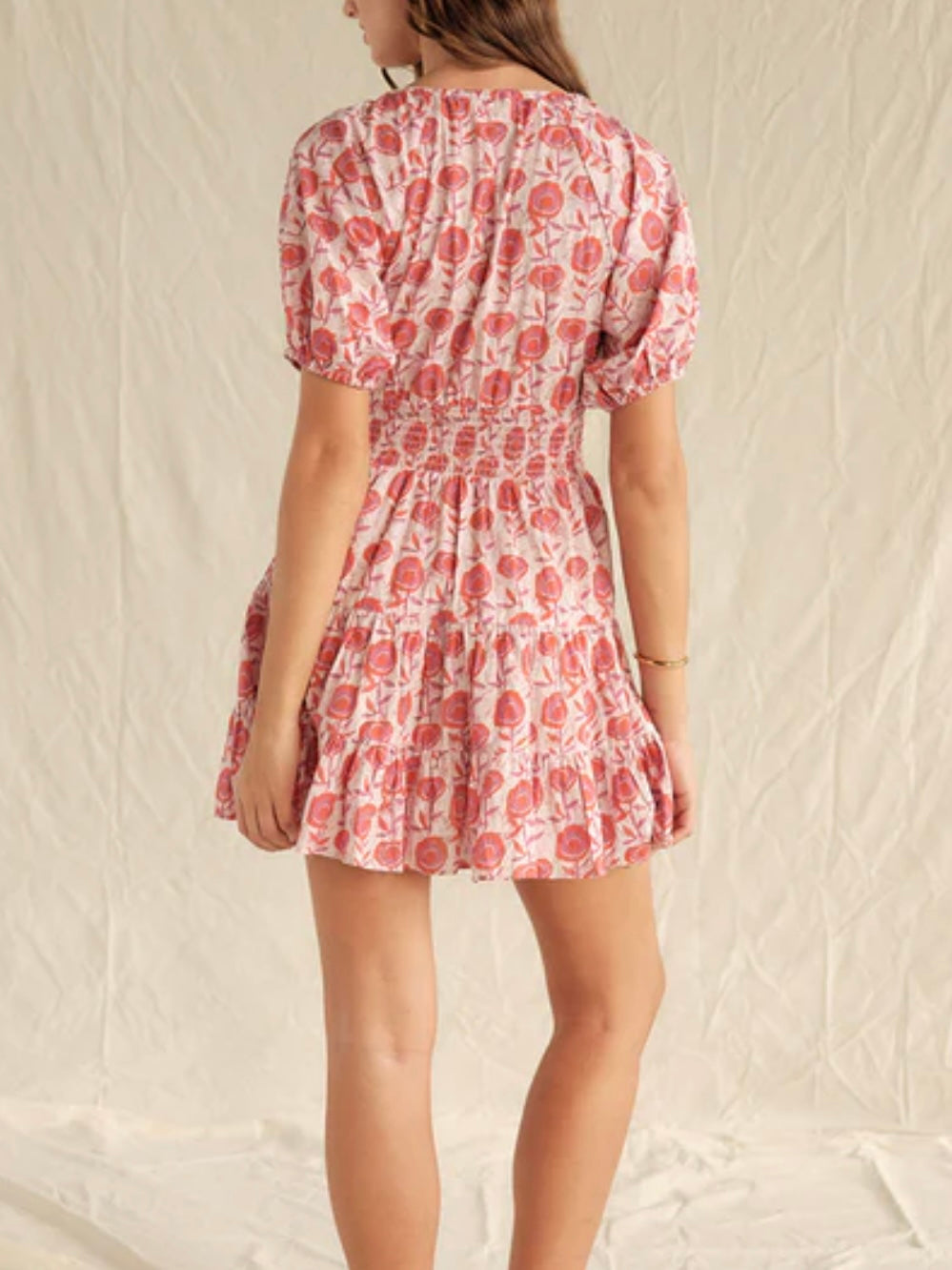 Saylor Greyson Dress in Poppy Patch Batik