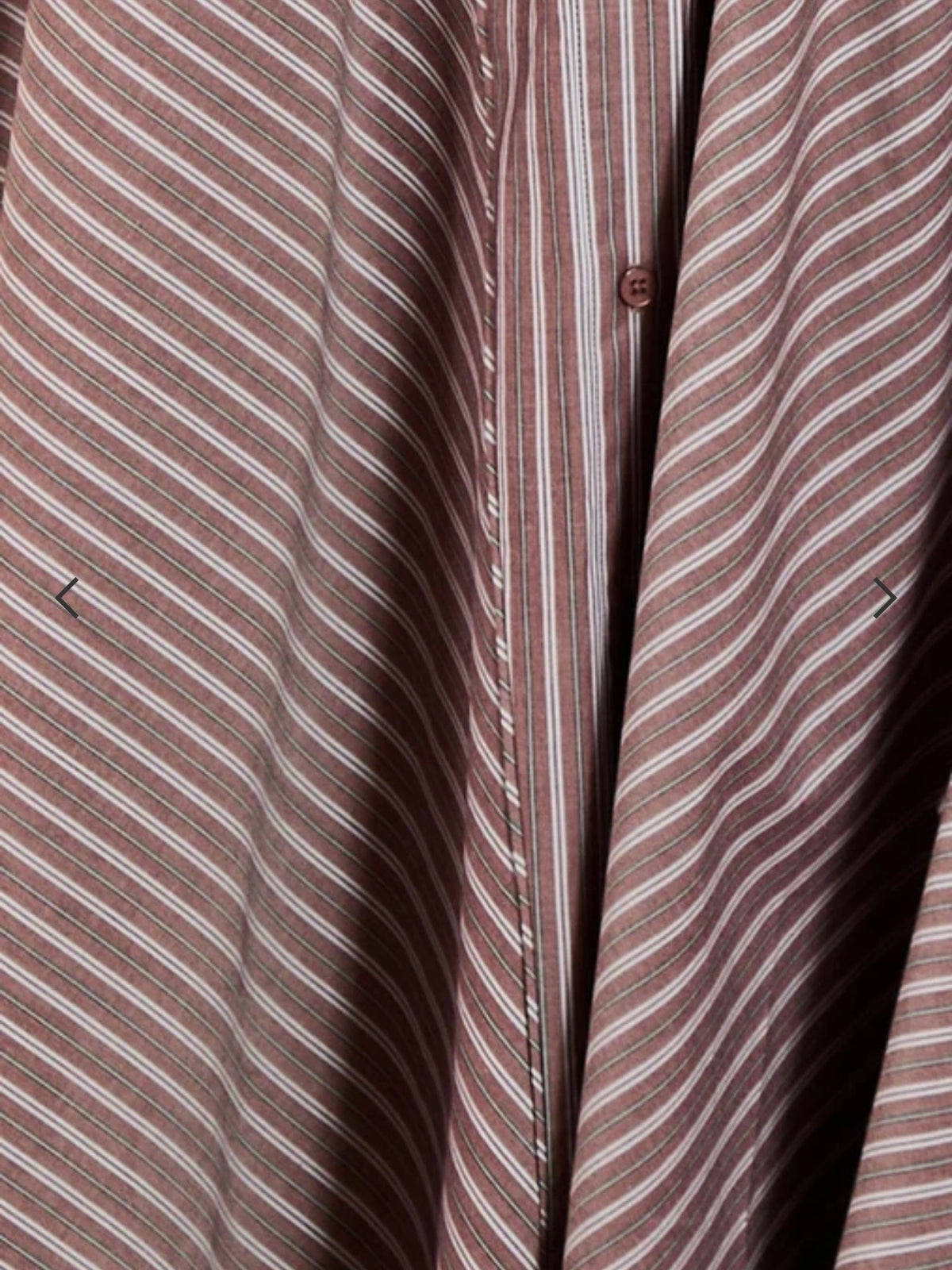 Saylor Jora Dress Chestnut Stripe
