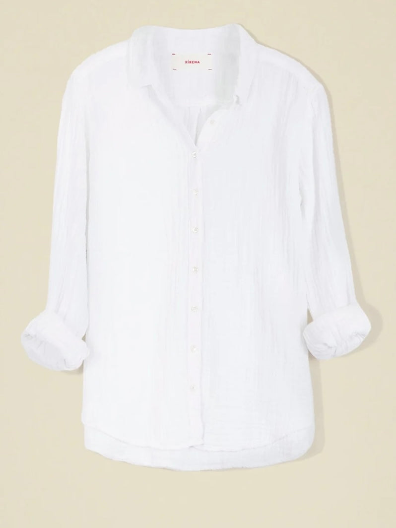 Xirena Scout Shirt in White