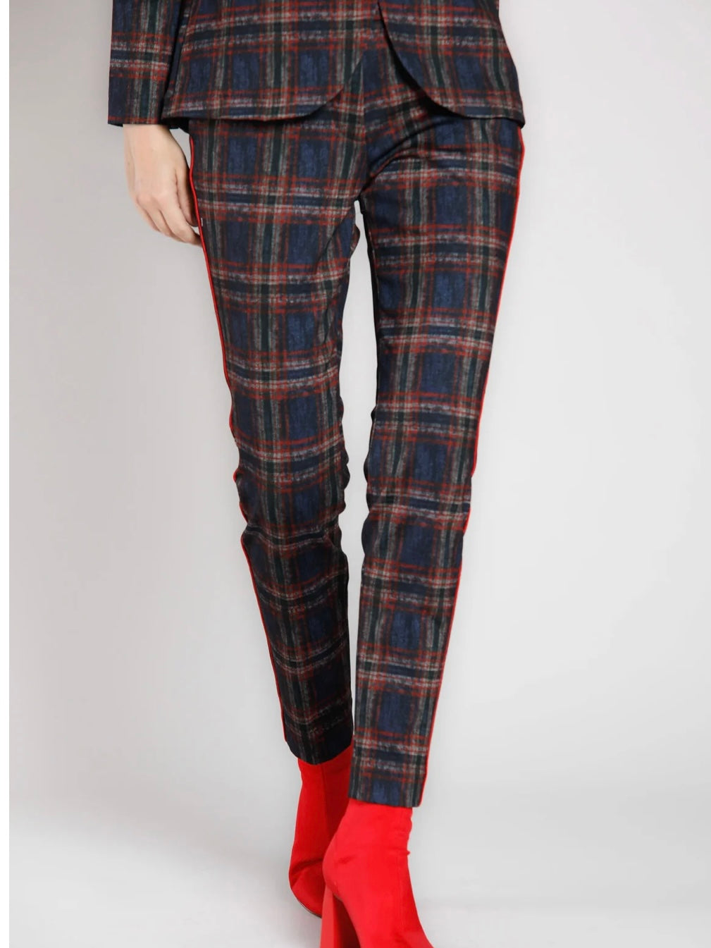 Mason's New York Chino Pant in Wales Pattern