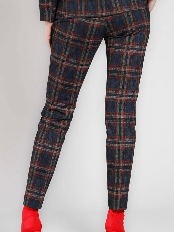 Mason's New York Chino Pant in Wales Pattern