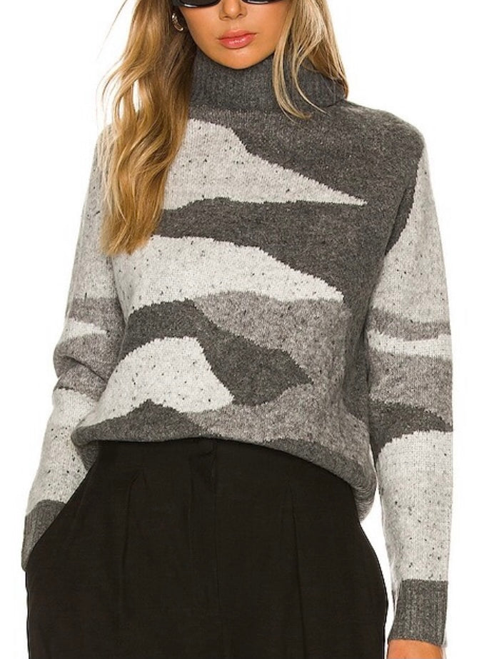 John + Jenn Jennison Sweater in Flint