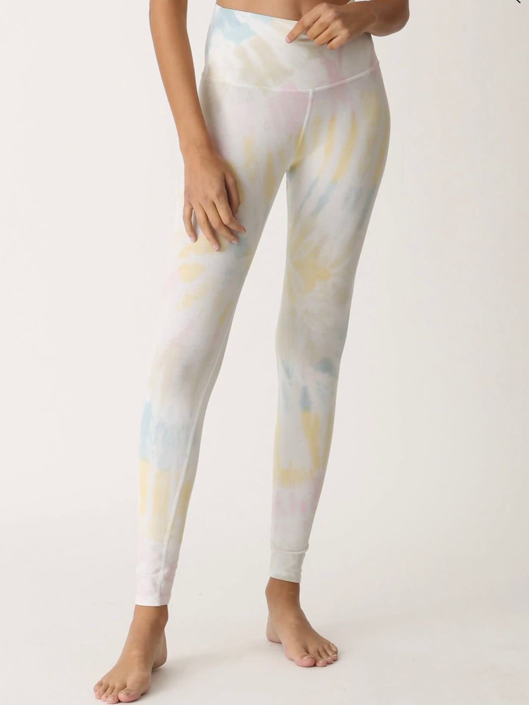 Electric & Rose Sunset Legging in Cloud / Rosewater / Washed Blue