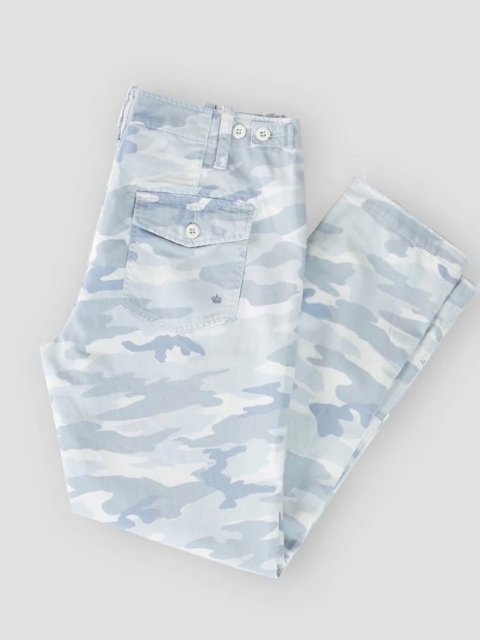 G1 Camo Surplus Raw Hem in Blue Camo