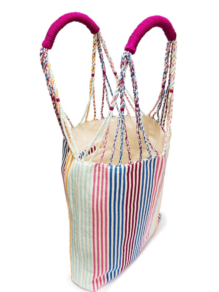 Global Mercado Apolonia Tote in Multistripe