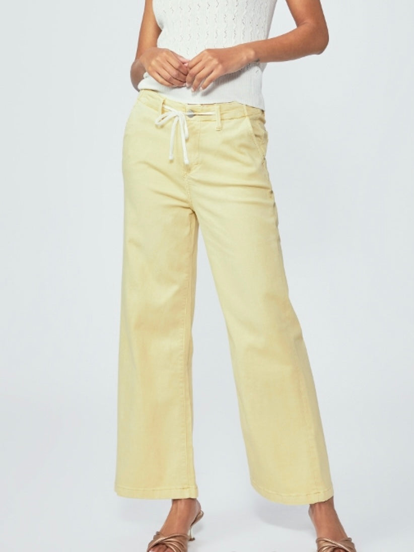 Paige Carly Vintage Pant in Vanilla Sugar