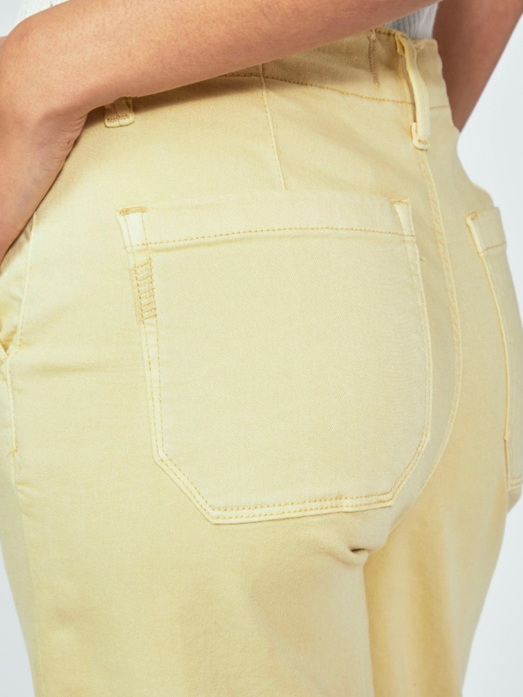 Paige Carly Vintage Pant in Vanilla Sugar