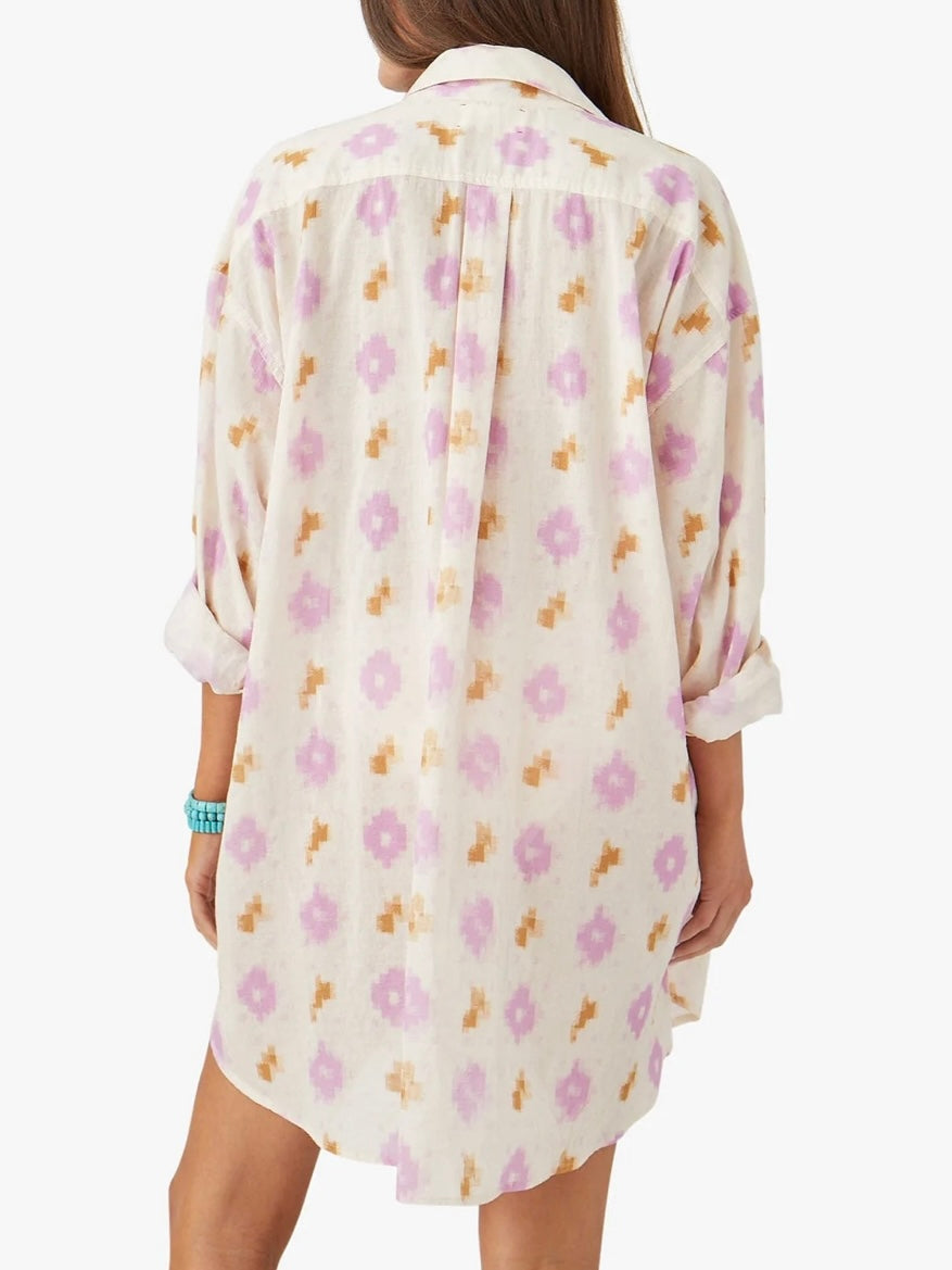 Xirena Roxy Ikat Dress in Lilac