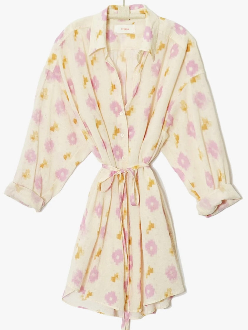 Xirena Roxy Ikat Dress in Lilac