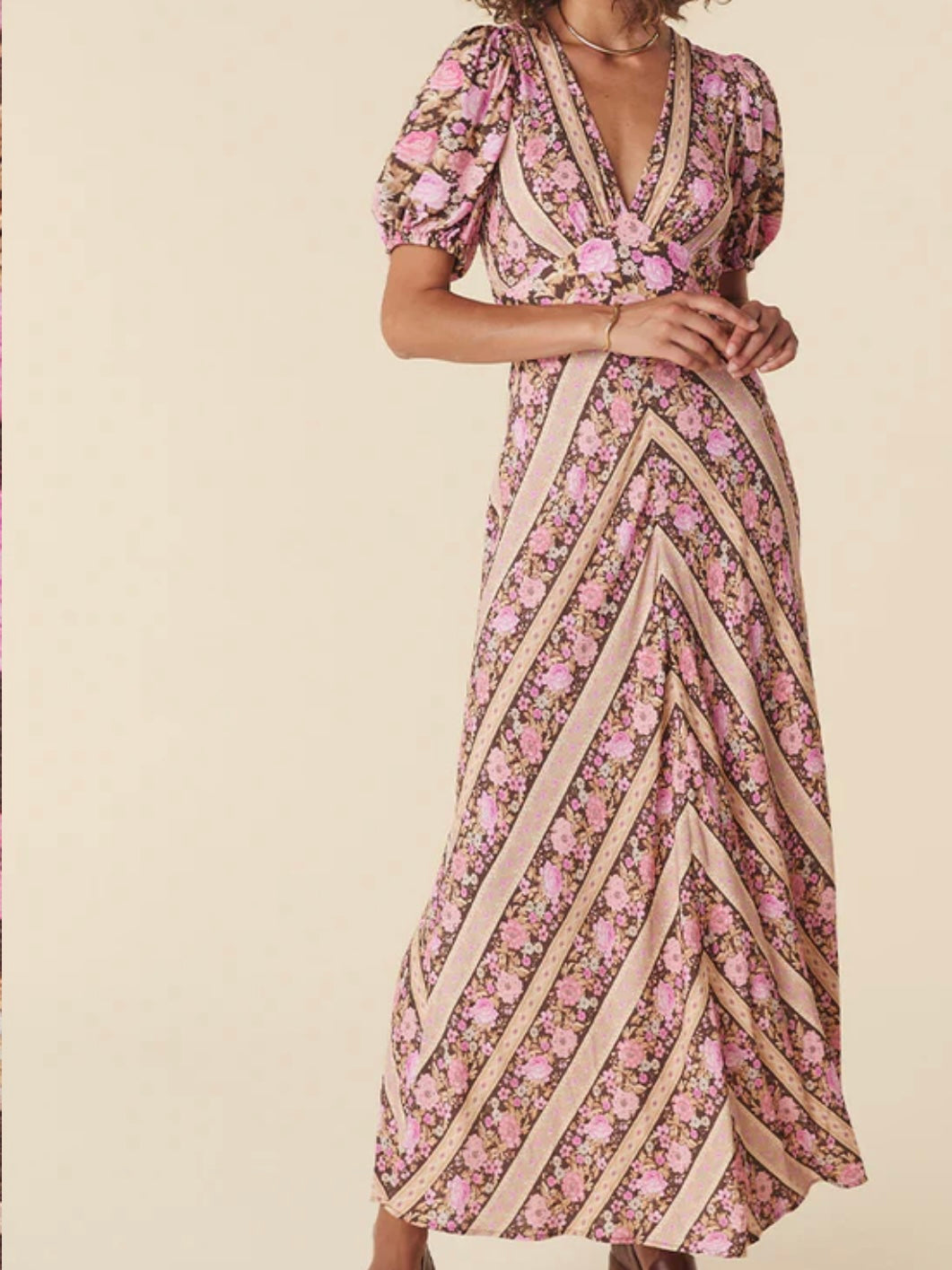 Spell Enchanted Wood Gown in Rose – Bubble and Tweet