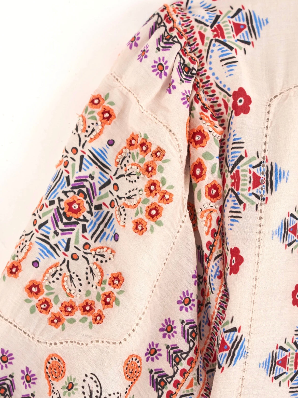 M.A.B.E Eden Emb Jacket-Multi