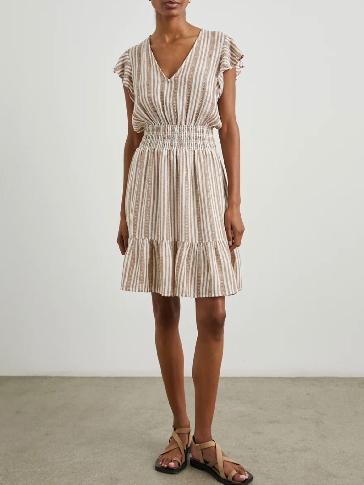 Rails Tara Dress in Palo Santo Stripe