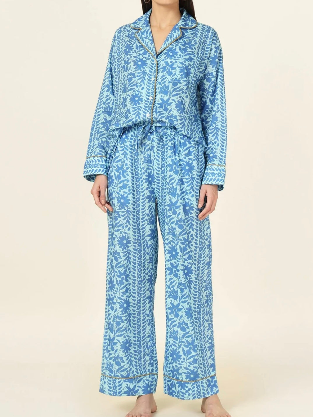 Omika Cotton PJ Pant Set Natasha Montego