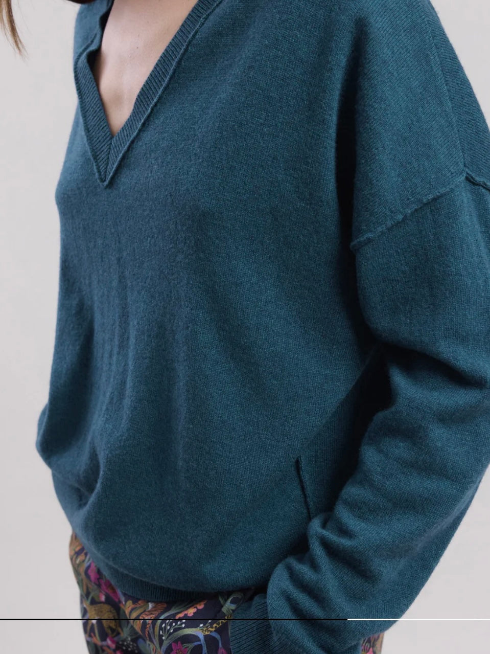 Hartford Miju Sweater in Polar Blue