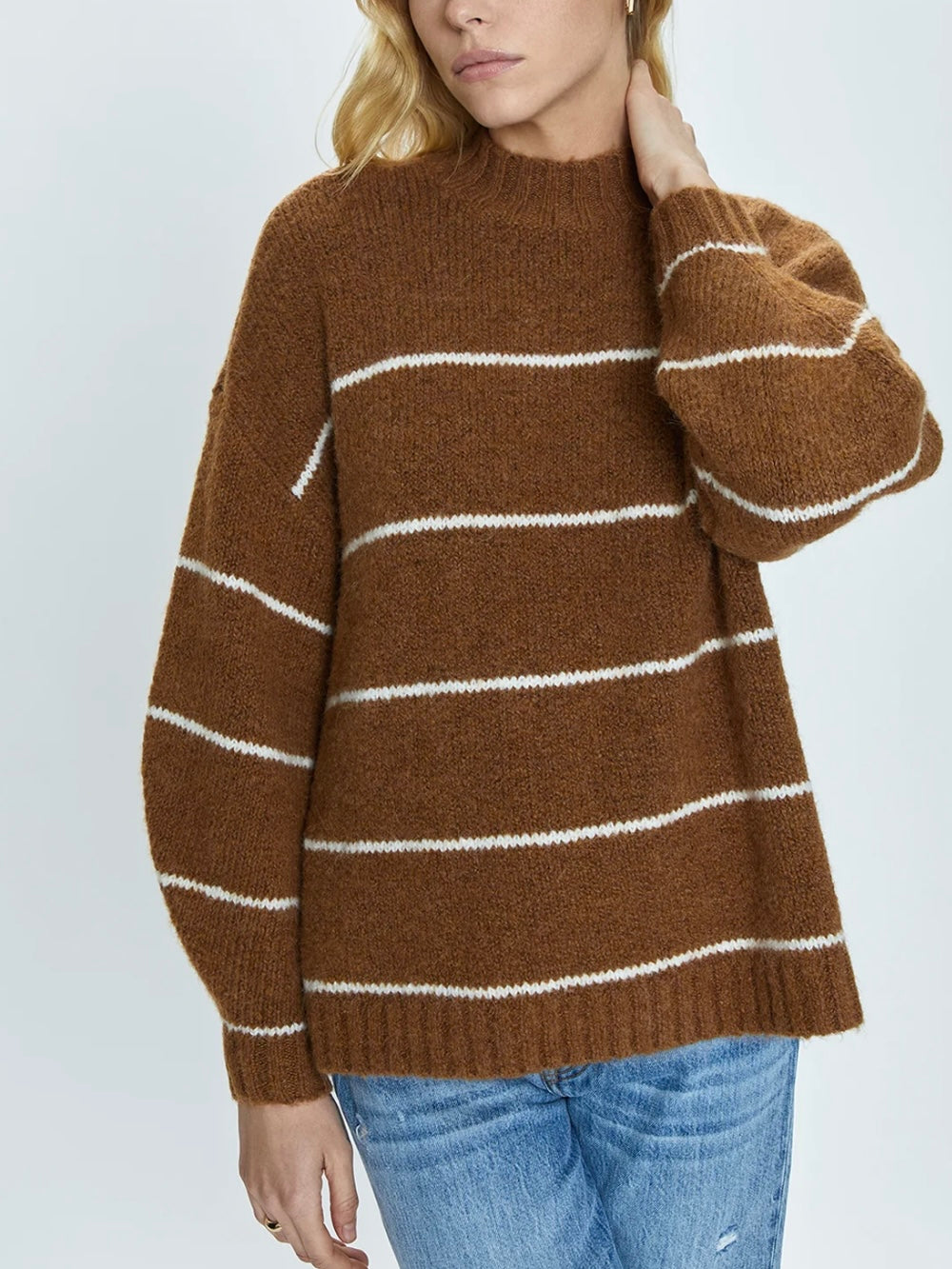 Pistola Carlen Sweater in Caramel Stripe