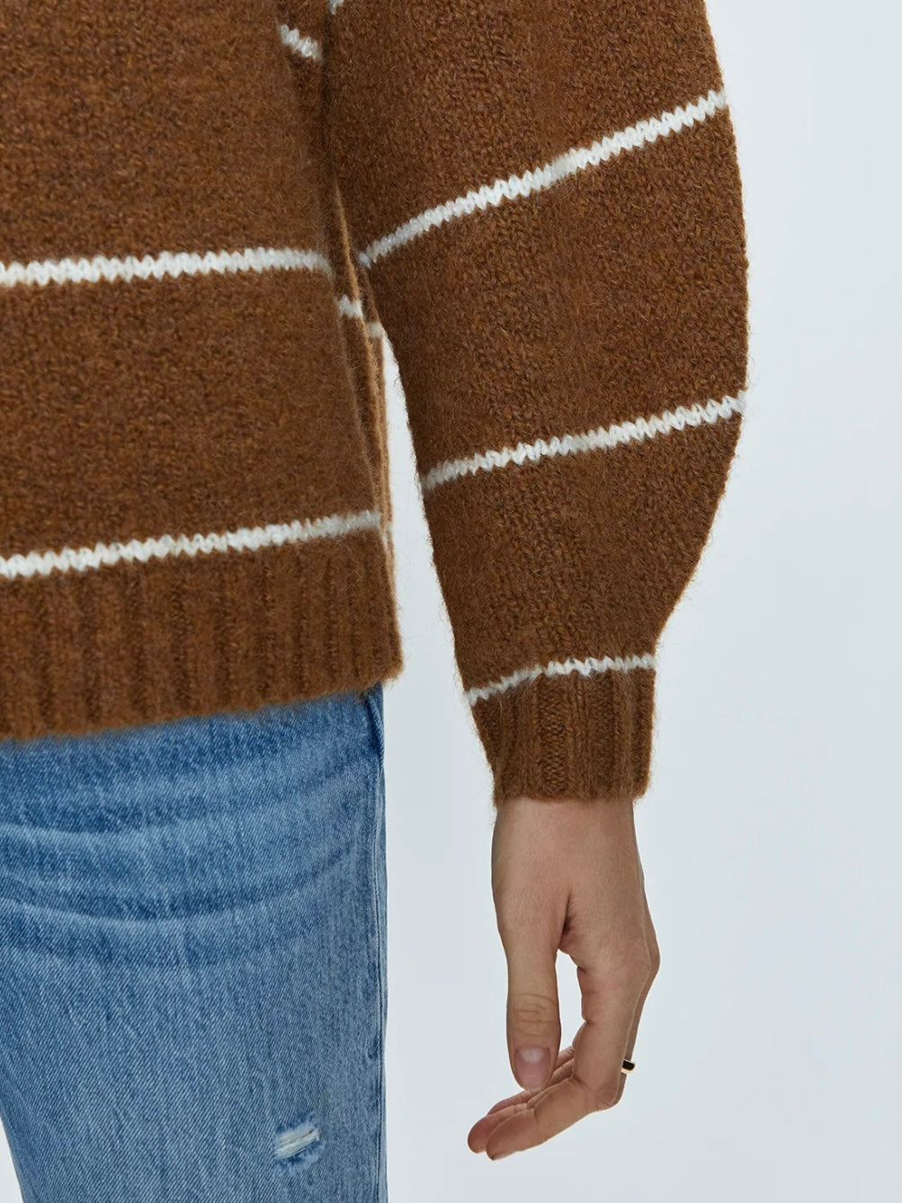 Pistola Carlen Sweater in Caramel Stripe