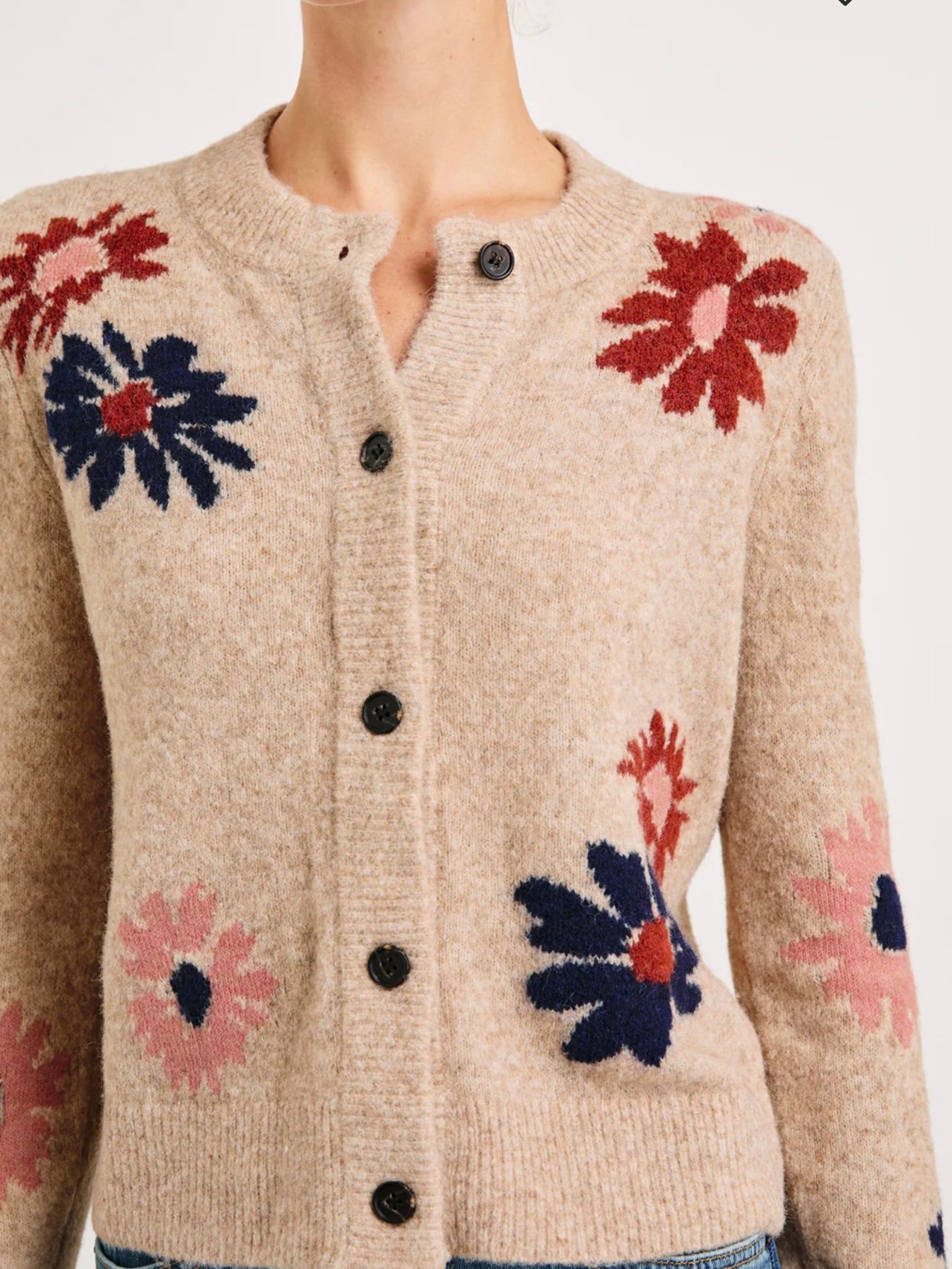 Rails Millie Sweater in Mauve Meadow