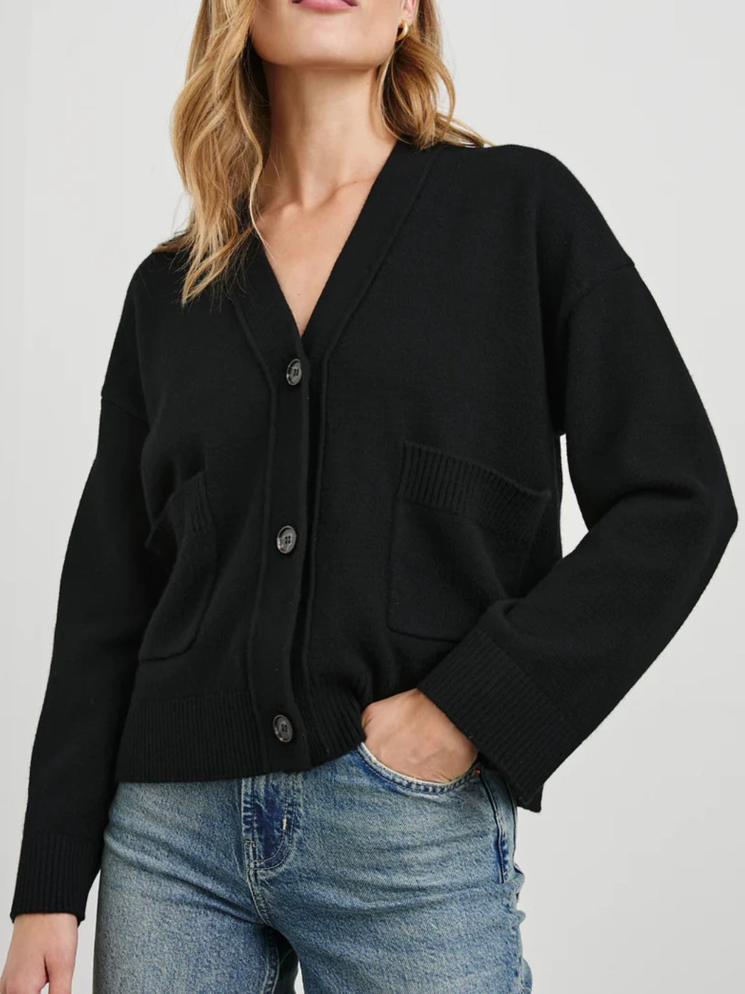 Rails Lindi Cardigan in Black