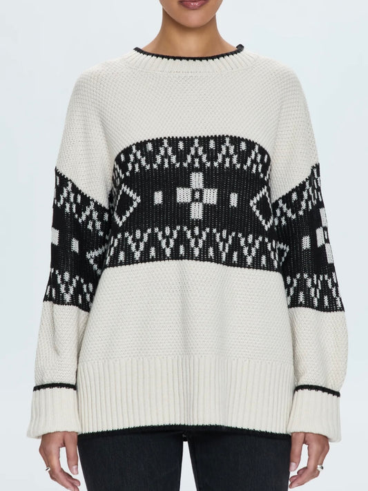 Pistola Lenni Sweater in Fairisle