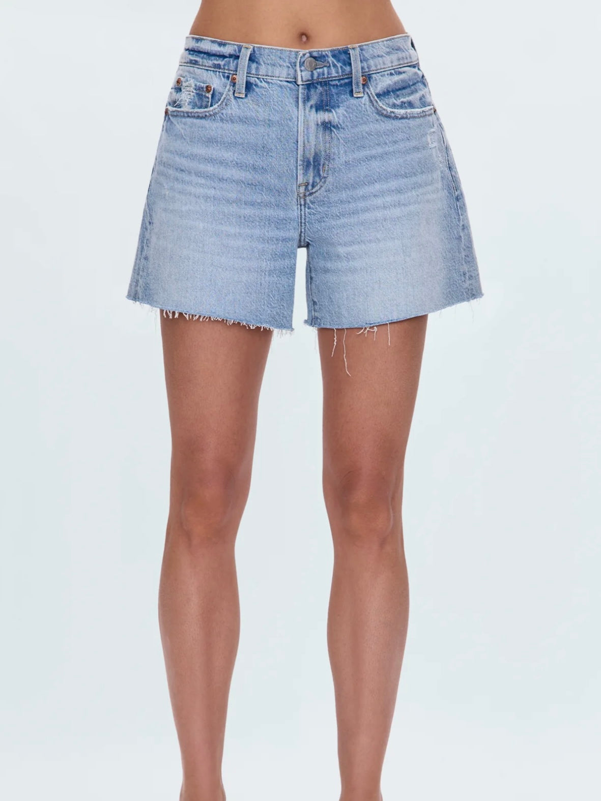 Pistola Kennedy Mid Rise Short in Normandy Vintage