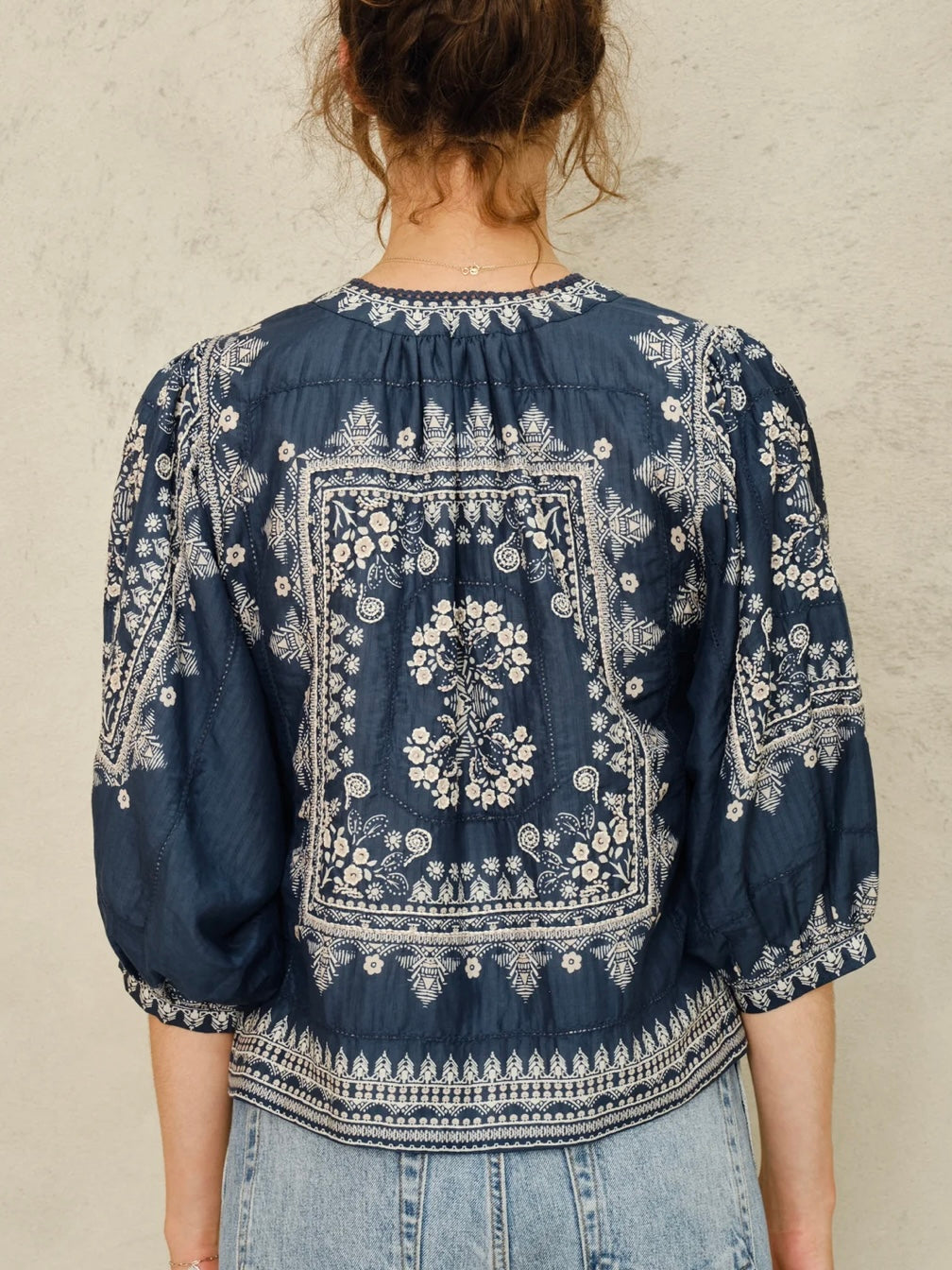 M.A.B.E Eden Jacket in Indigo