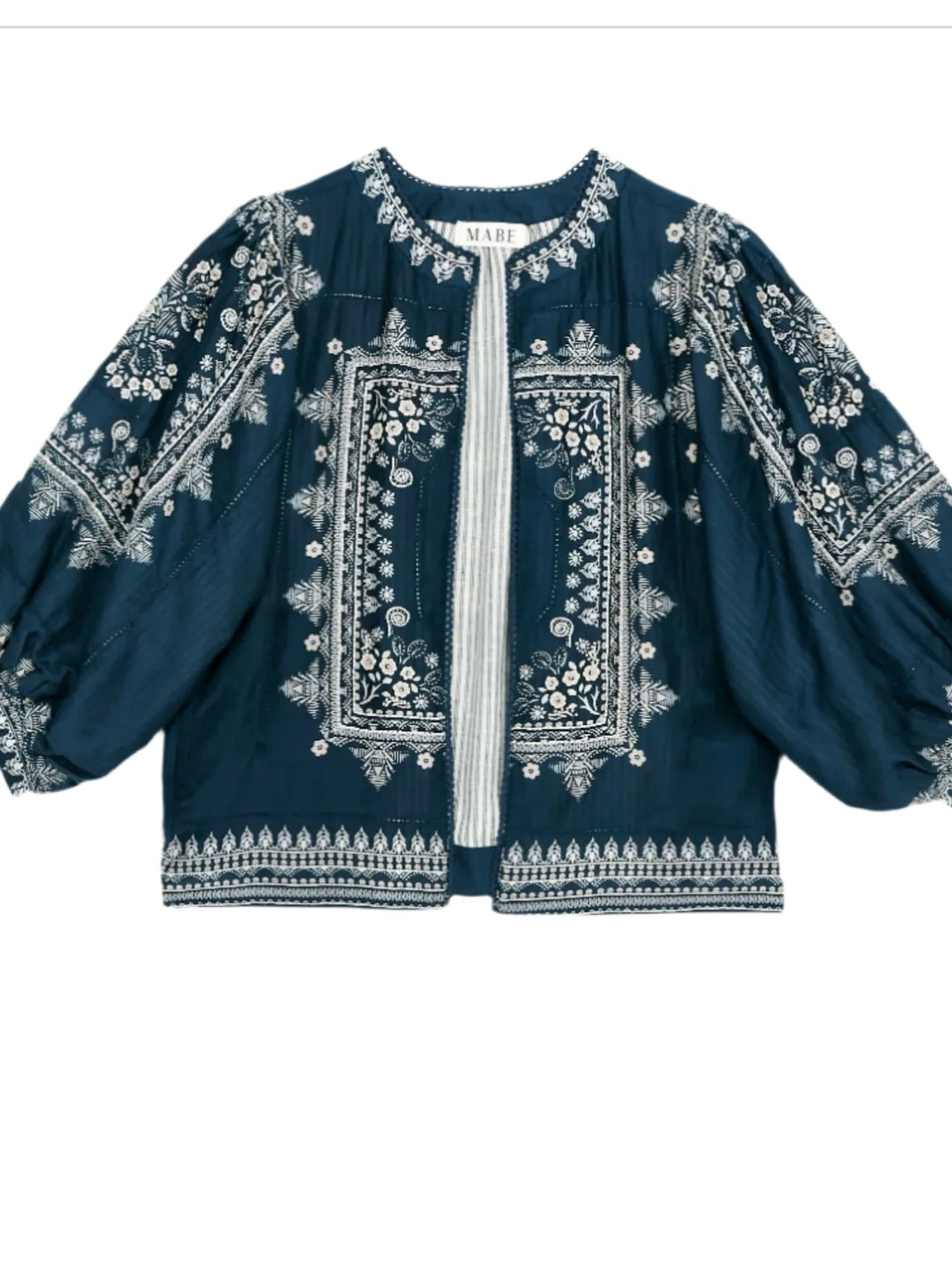 M.A.B.E Eden Jacket in Indigo