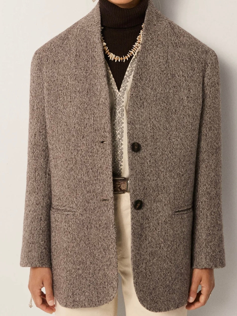 Maison Hotel Clementine Jacket - Ash Mist