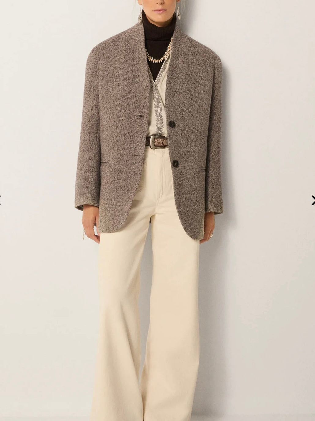 Maison Hotel Clementine Jacket - Ash Mist