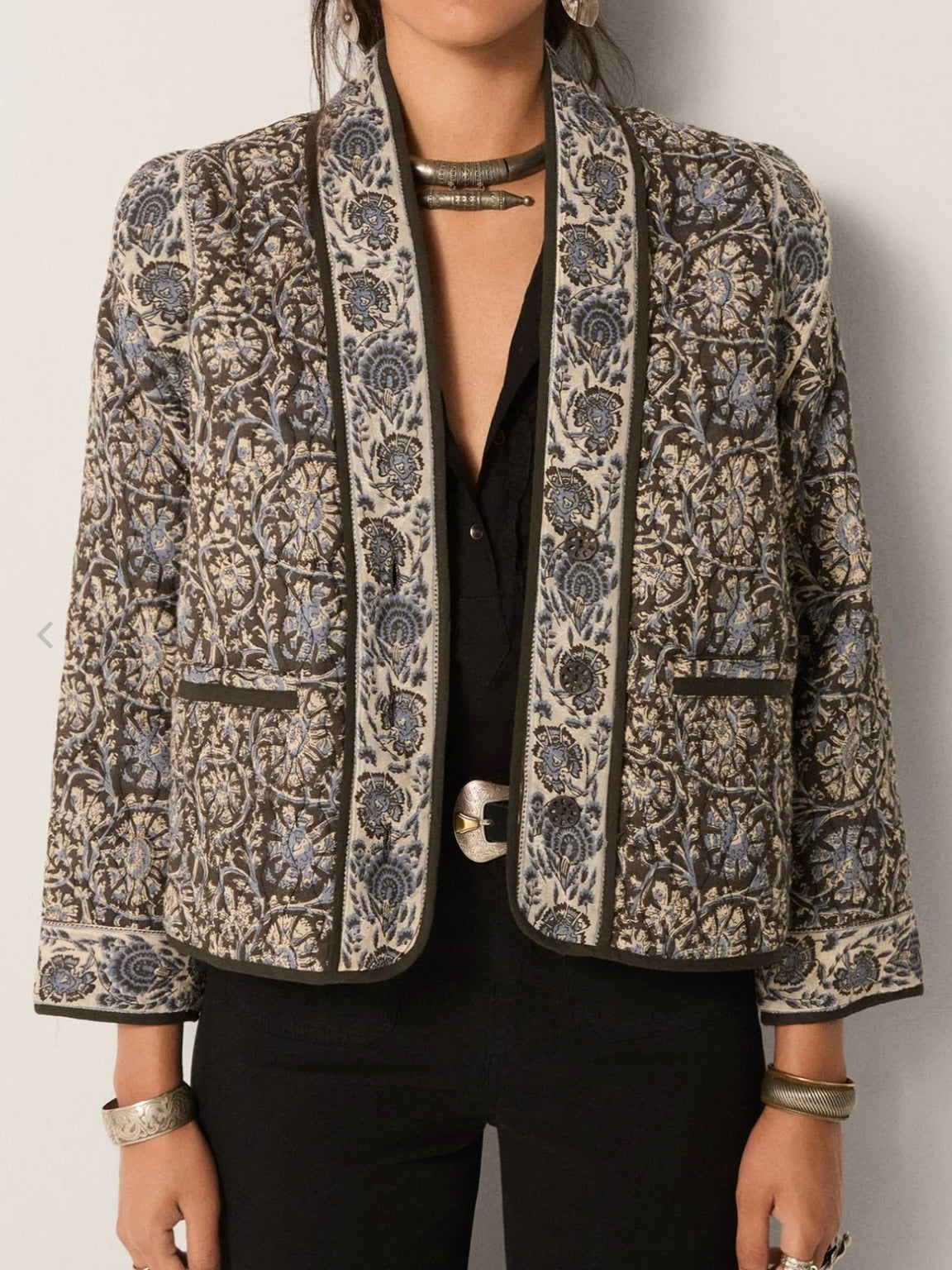 Maison Hotel Sugata Jacket - Blue Orchid