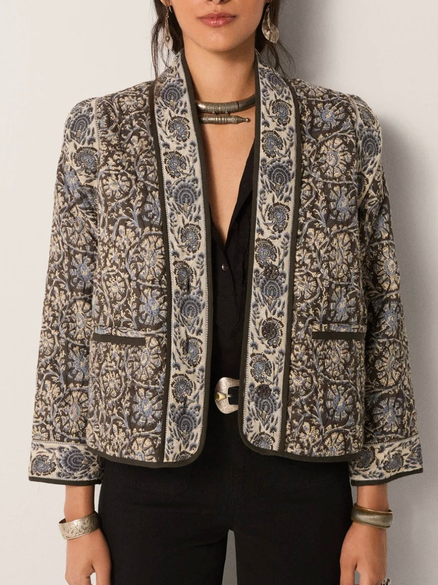 Maison Hotel Sugata Jacket - Blue Orchid