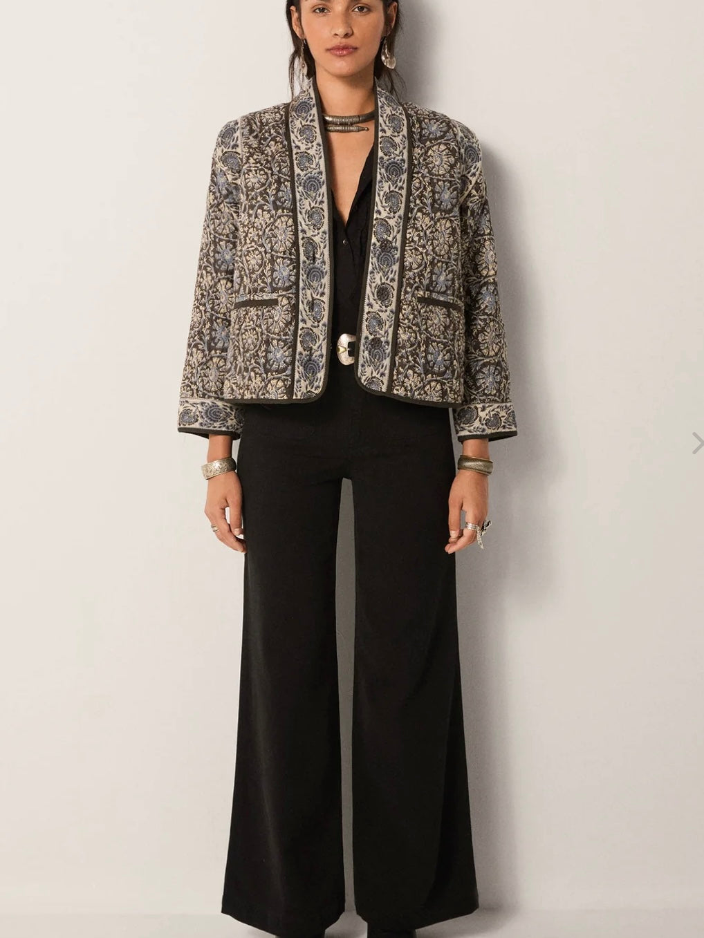 Maison Hotel Sugata Jacket - Blue Orchid
