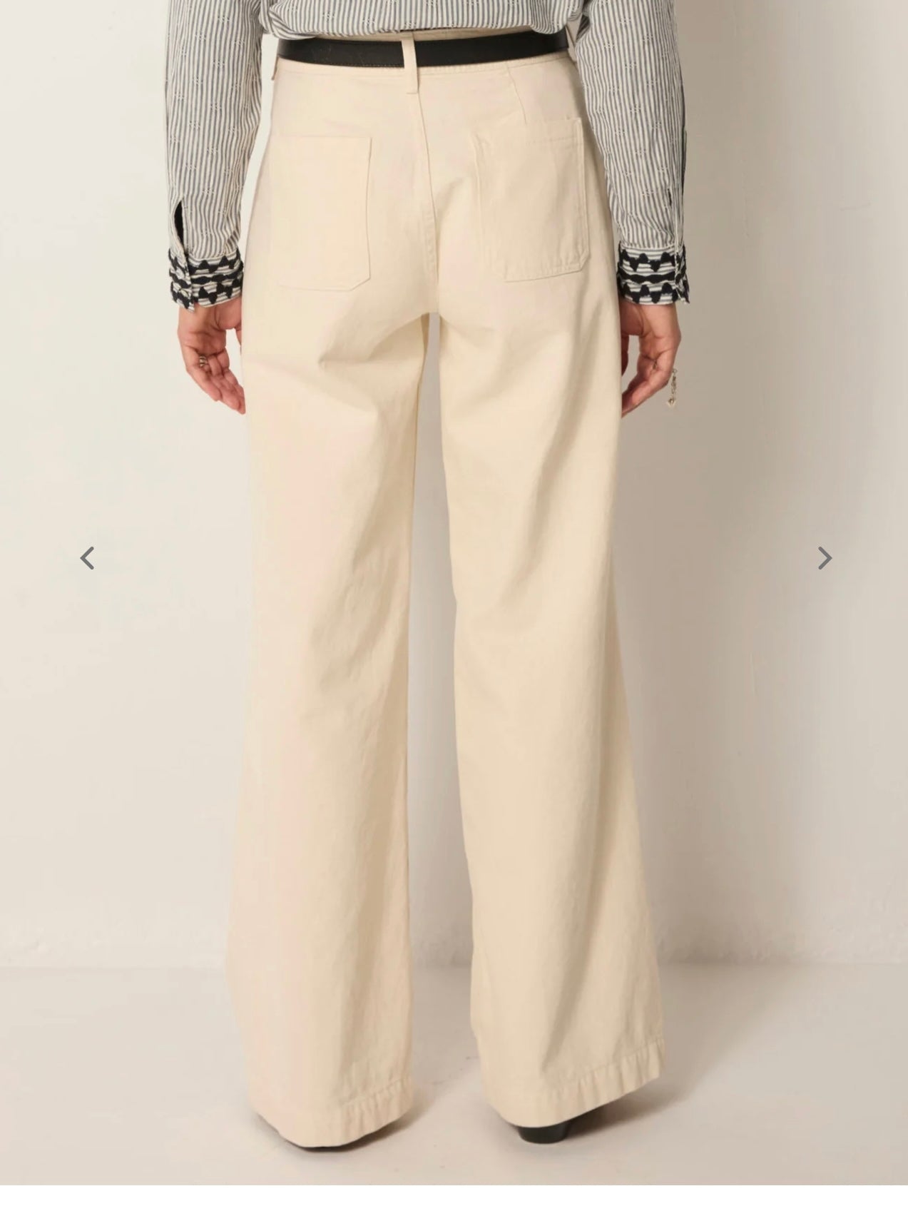 Maison Hotel Hamlet Pant - Maxton Ecru