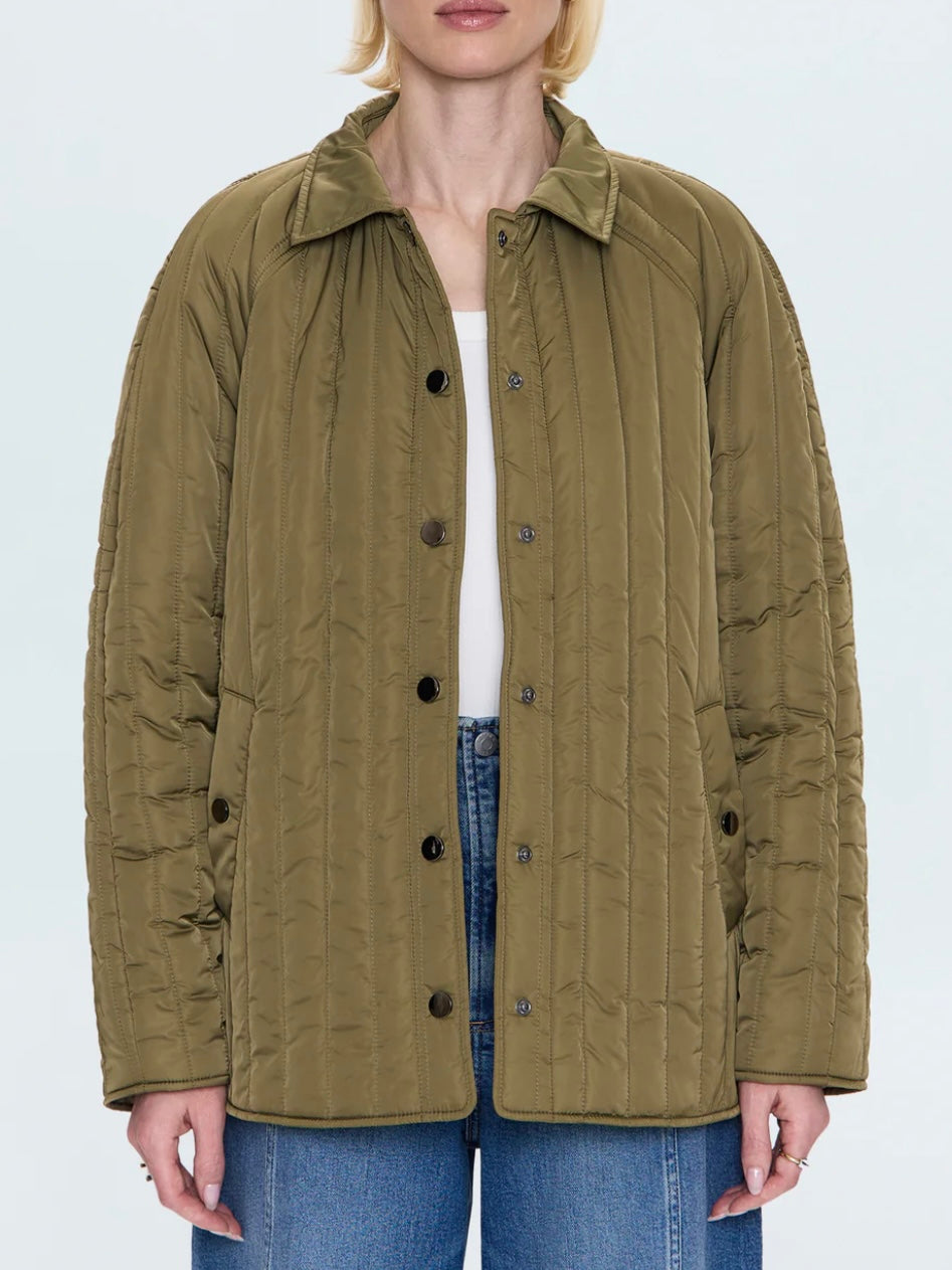 Pistola Sawyer Quilted Barn Jacket - Olive