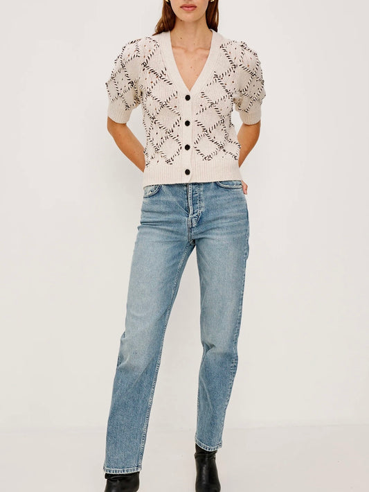 Rails Isla Cardigan Oat