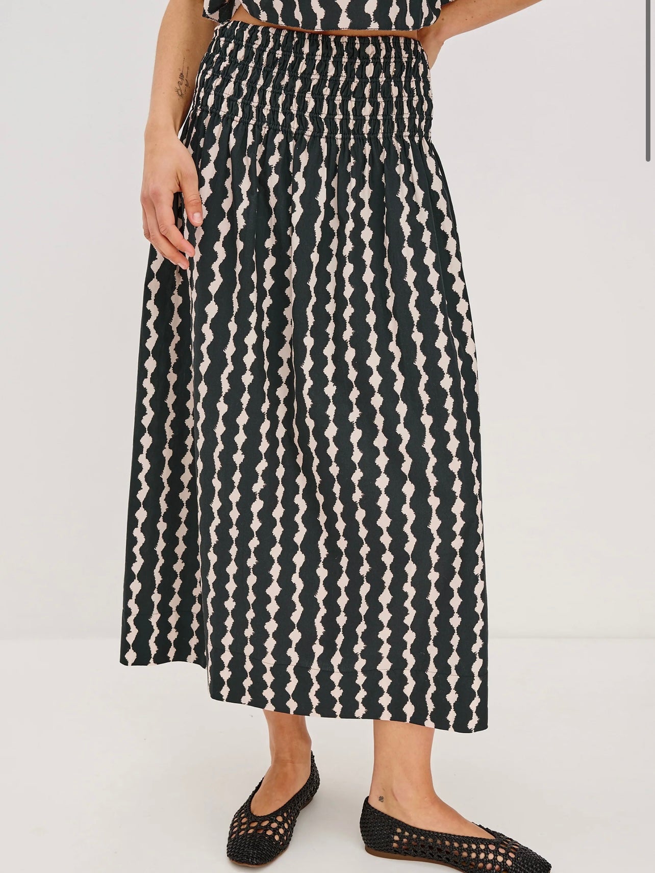 Rails Alessa Skirt Painted Noir
