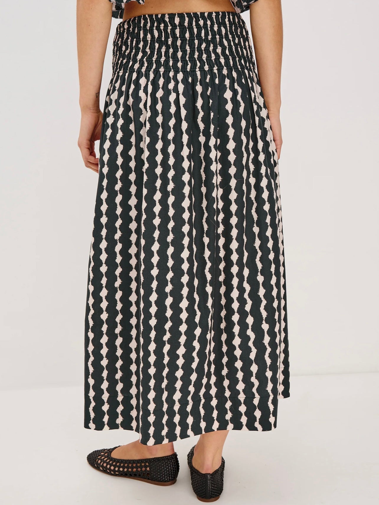 Rails Alessa Skirt Painted Noir