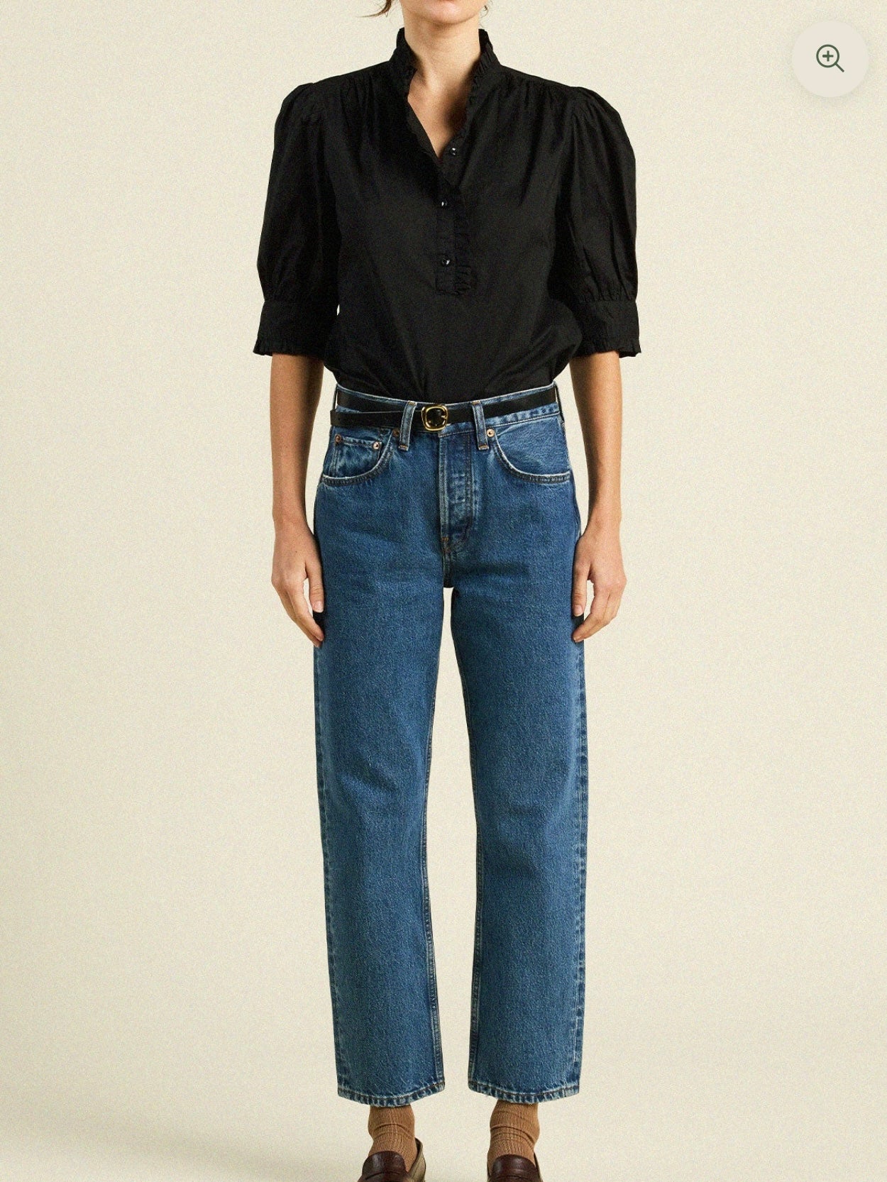 Trovata Noah Blouse Black