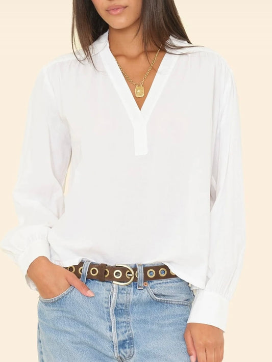 XIRENA White Elena Top