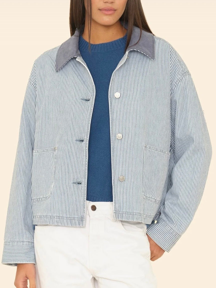 XIRENA Blue Railroad Baldwin Denim Jacket