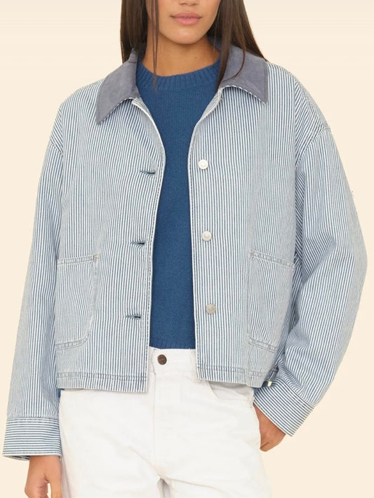 XIRENA Blue Railroad Baldwin Denim Jacket