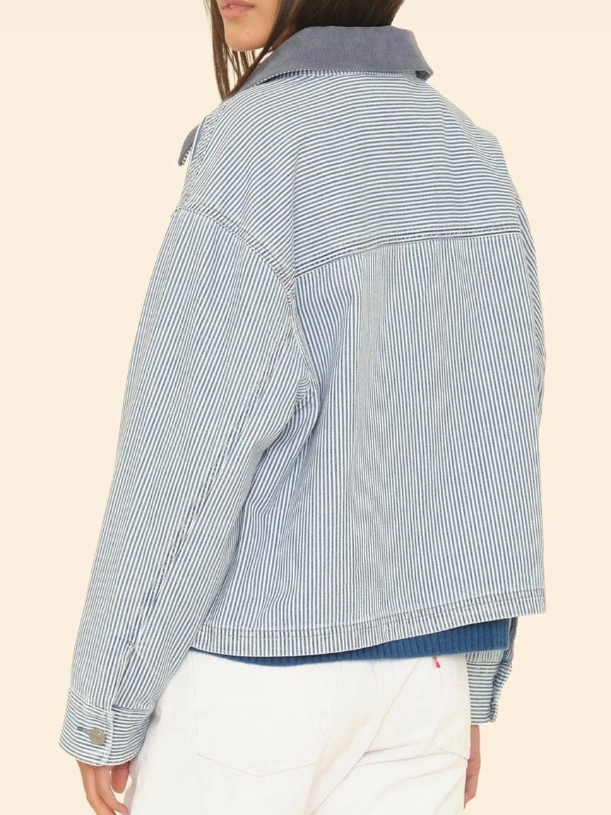 XIRENA Blue Railroad Baldwin Denim Jacket